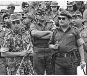 Foto AP Soeharto 6 Oktober Lubang Buaya