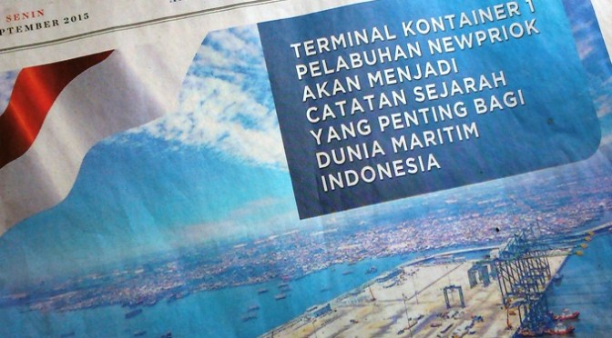 ‘Kandas’ di Gerbang Poros Maritim Tanjung Priok