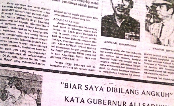 Si ‘Angkuh’ Dari Jakarta